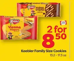 Weis Markets Keebler Family Size Cookies offer
