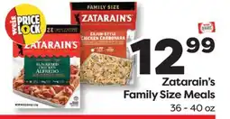 Weis Markets Zatarain's Family Size Meals offer