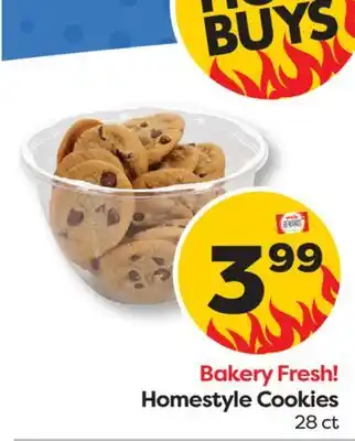 Weis Markets Homestyle Cookies offer