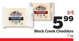 Weis Markets Black Creek Cheddars offer