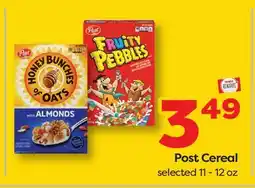 Weis Markets Post Cereal offer