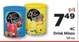 Weis Markets 4C Drink Mixes offer