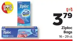 Weis Markets Ziploc Bags offer