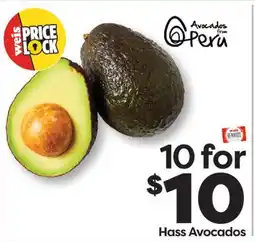 Weis Markets Avocados offer