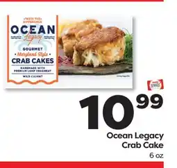 Weis Markets Ocean Legacy Crab Cake offer