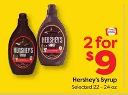 Weis Markets Hershey's Syrup offer
