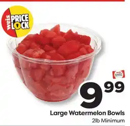 Weis Markets Large Watermelon Bowls offer