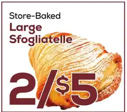 DeCicco & Sons Large Sfogliatelle offer