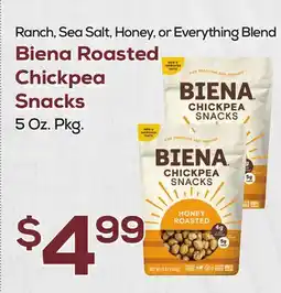 DeCicco & Sons Biena Roasted Chickpea Snacks offer
