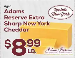 DeCicco & Sons Adams Reserve Extra Sharp New York Cheddar offer