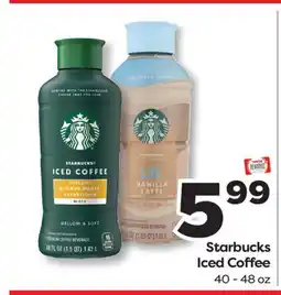 Weis Markets Starbucks Iced Coffee offer