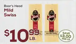 DeCicco & Sons Boar's Head Mild Swiss offer