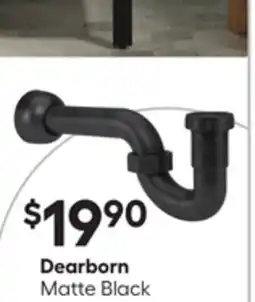 Lowe's Dearborn Matte Black 1-1/2-in ABS P-Trap offer