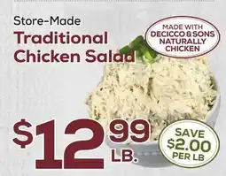 DeCicco & Sons Traditional Chicken Salad offer