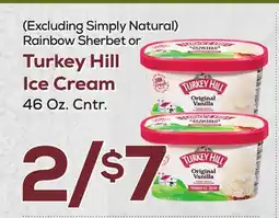 DeCicco & Sons Turkey Hill Ice Cream offer