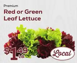 DeCicco & Sons Red or Green Leaf Lettuce offer