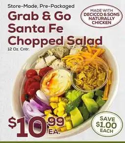 DeCicco & Sons Grab & Go Santa Fe Chopped Salad offer
