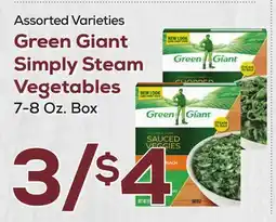 DeCicco & Sons Green Giant Simply Steam Vegetables offer