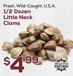DeCicco & Sons 1/2 Dozen Little Neck Clams offer