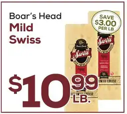 DeCicco & Sons Boar's Head Mild Swiss offer