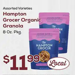 DeCicco & Sons Hampton Grocer Organic Granola offer