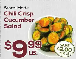 DeCicco & Sons Store-Made Chili Crisp Cucumber Salad offer