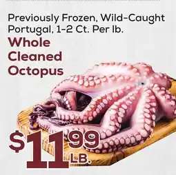 DeCicco & Sons Whole Cleaned Octopus offer