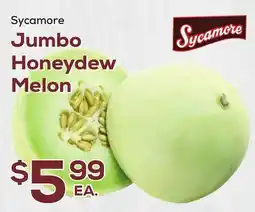 DeCicco & Sons Sycamore Jumbo Honeydew Melon offer