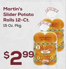 DeCicco & Sons Martin's Slider Potato Rolls 12-Ct offer