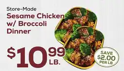 DeCicco & Sons Store-Made Sesame Chicken w/ Broccoli Dinner offer