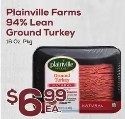 DeCicco & Sons Plainville Farms 94% Lean Ground Turkey offer