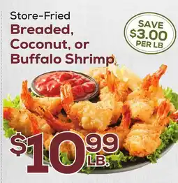 DeCicco & Sons Breaded, Coconut, or Buffalo Shrimp offer