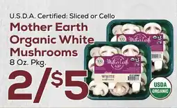 DeCicco & Sons Mother Earth Organic White Mushrooms offer