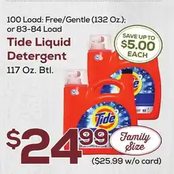 DeCicco & Sons Tide Liquid Detergent offer