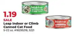 Runnings Leap Indoor or Climb Canned Cat Food offer