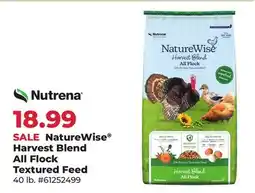 Runnings Nutrena NatureWise Harvest Blend All Flock Textured Feed offer