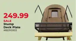 Runnings Stump Deck Plate offer