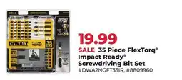Runnings DEWALT 35 Piece FlexTorq Impact Ready Screwdriving Bit Set offer