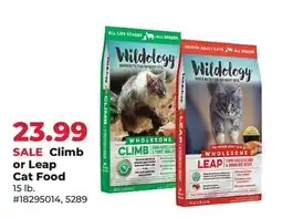 Runnings Wildology Climb or Leap Cat Food offer