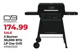 Runnings CHARBROIL 3 Burner 30,000 BTU LP Gas Grill offer