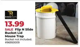 Runnings Flip N Slide Bucket Lid Mouse Trap offer