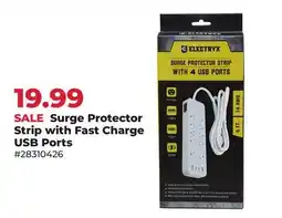 Runnings Surge Protector Strip with Fast Charge USB Ports offer