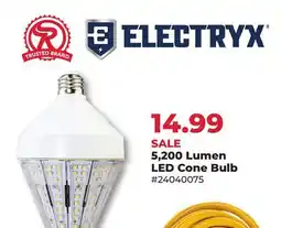Runnings ELECTRYX 5,200 Lumen LED Cone Bulb offer