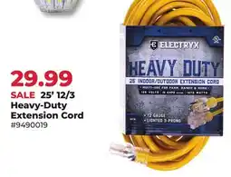 Runnings Electryx 25' 12/3 Heavy-Duty Extension Cord offer