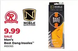 Runnings Men's Best Dang Insoles offer