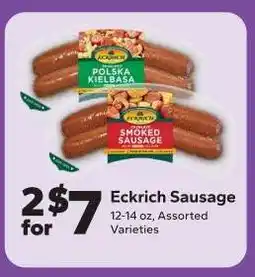 Save a Lot Eckrich sausage offer