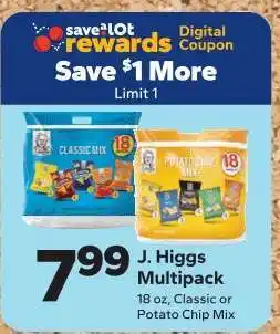 Save a Lot J. Higgs Multipack offer