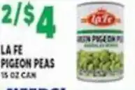 Associated La fe pigeon peas offer