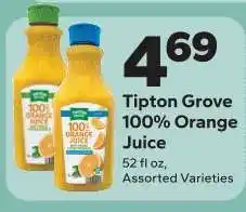 Save a Lot Tipton Grove 100% Orange Juice offer