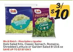 Winn Dixie Dole Salad Kits offer